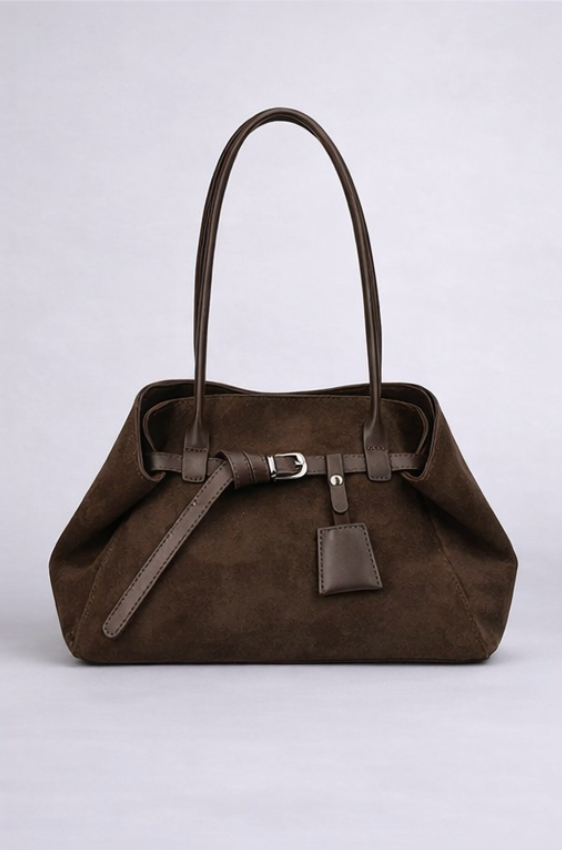 The Le Mons Suede Bag
