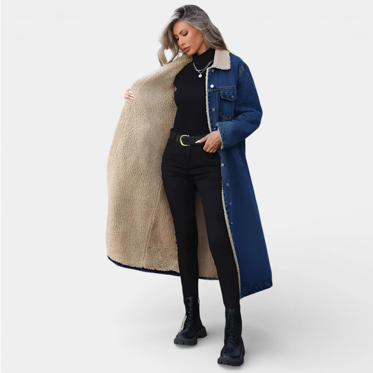 Samantha | Elegant Long Jacket