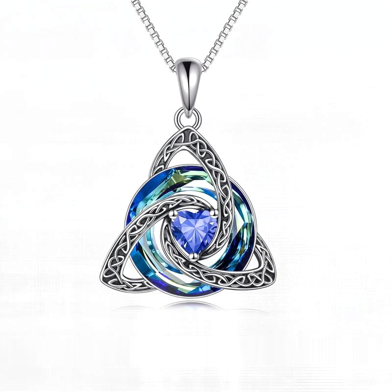 Avera™ Witch Knot Birthstone Necklace