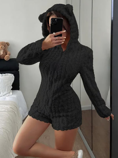 Avora | Teddy Bear Jumpsuit