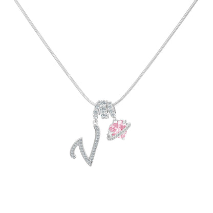 Avora | Initial Heart Necklace