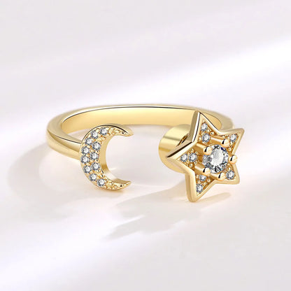 Midnight Sky Spinner Anxi Ring
