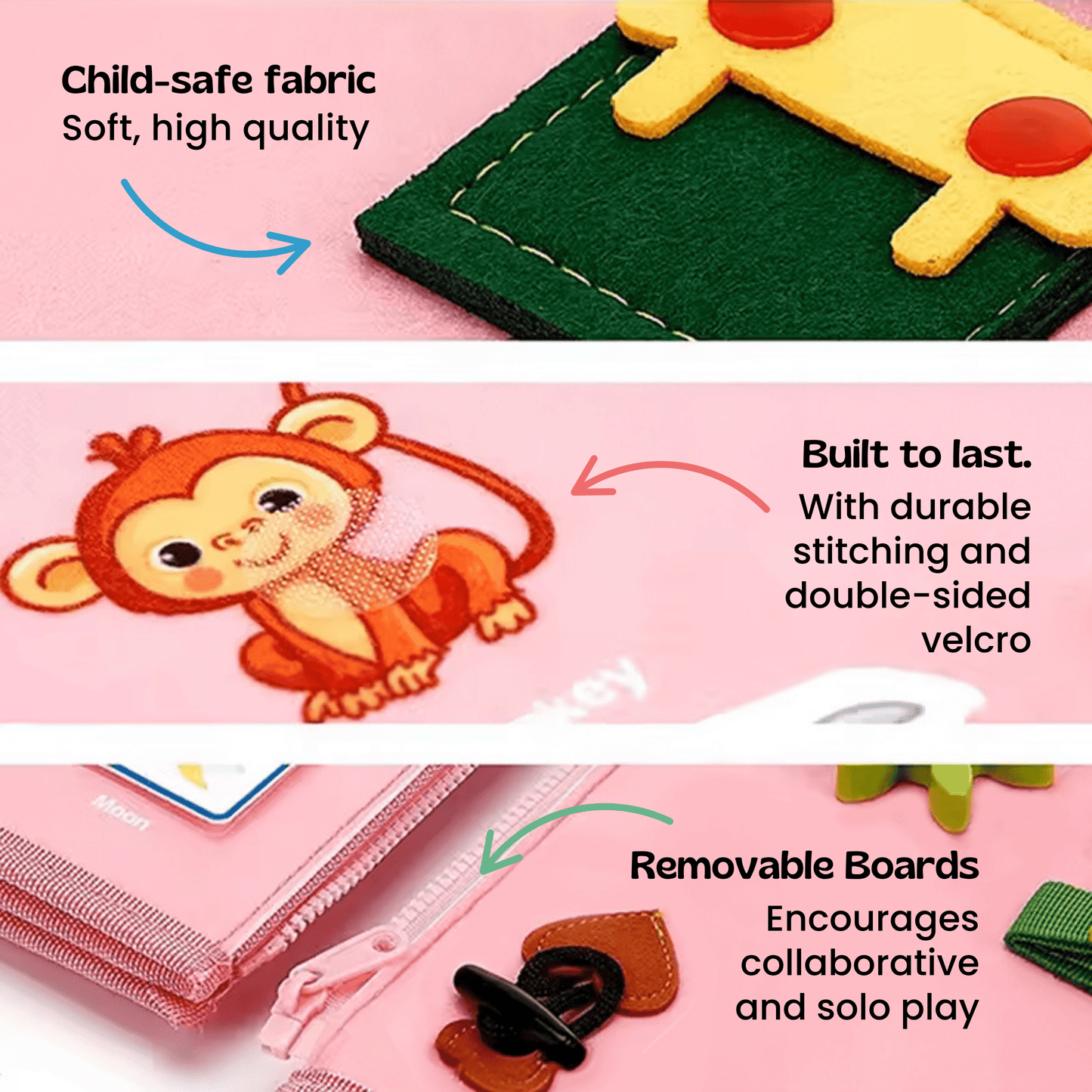 Avora™- Montessori Busy Board