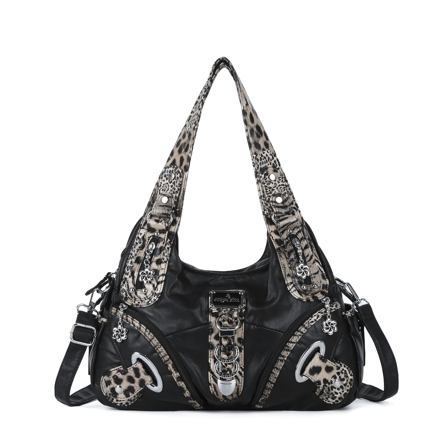 Urban Hobo Shoulder Handbag (Leopard Release)