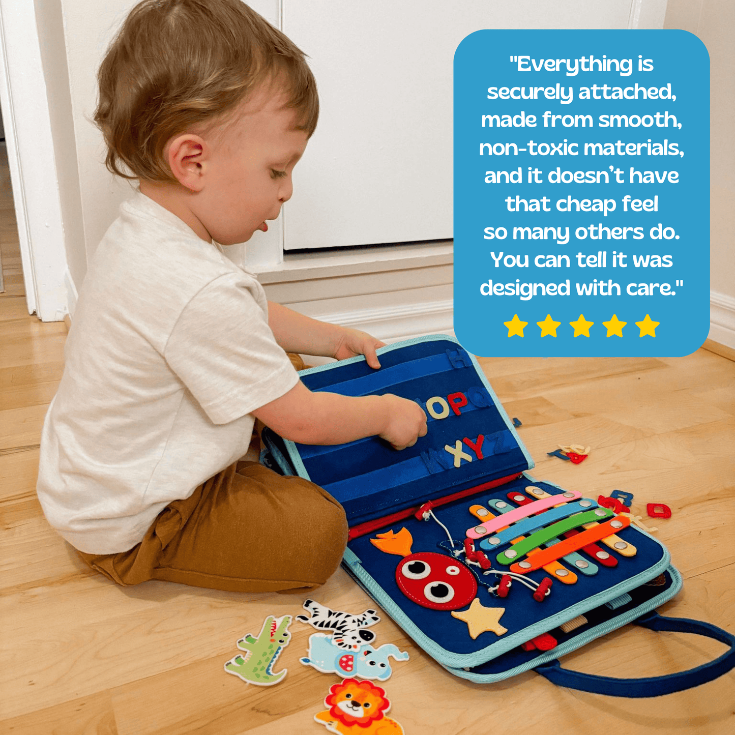 Avora™- Montessori Busy Board