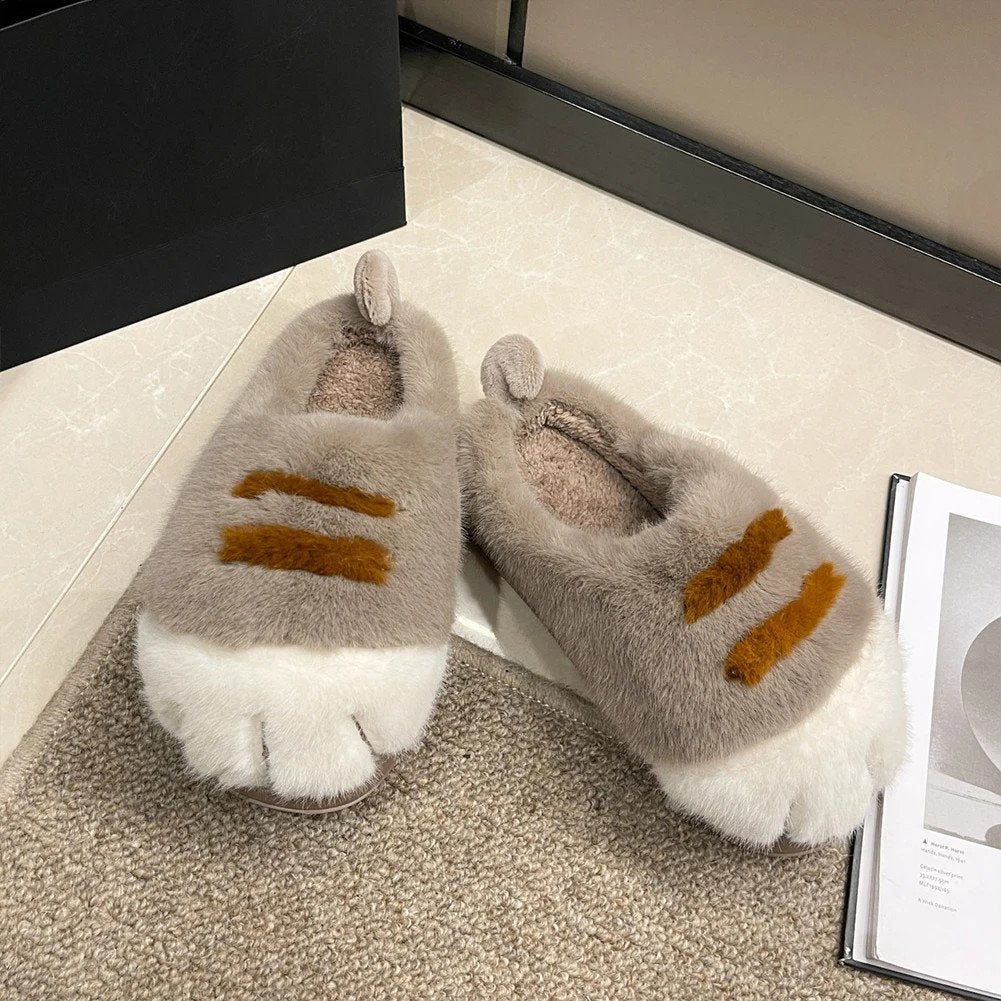 Cat Paw Shaped Slippers - Purrfect Slippers