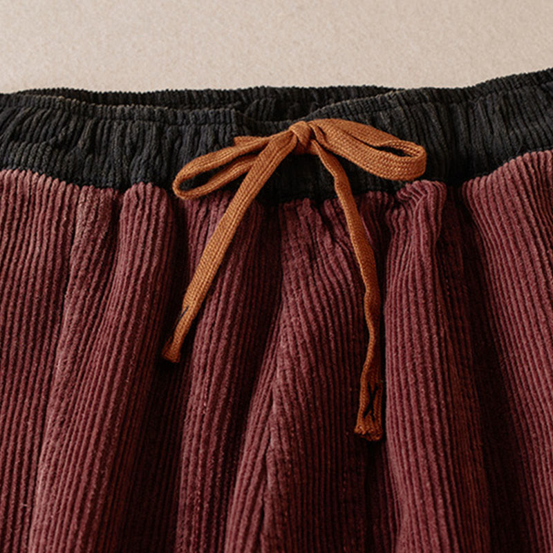 Thermal Fleece-Lined Harem Pants