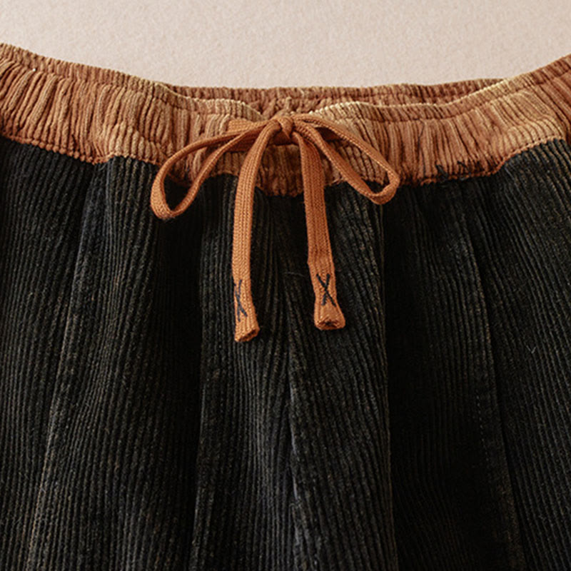 Thermal Fleece-Lined Harem Pants