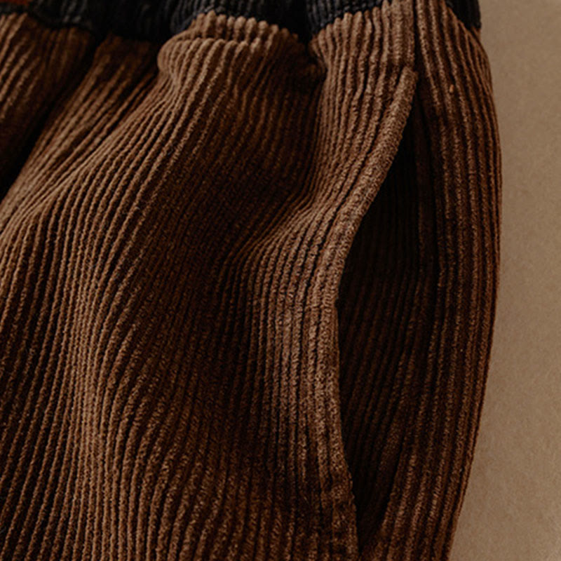 Thermal Fleece-Lined Harem Pants