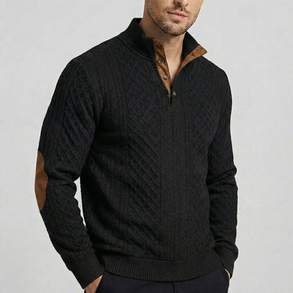 Crown - Classic High Collar Pullover