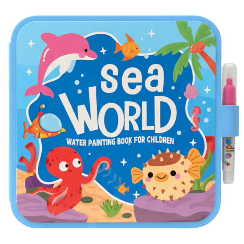 Avora™ Montessori Mess-Free Coloring Book