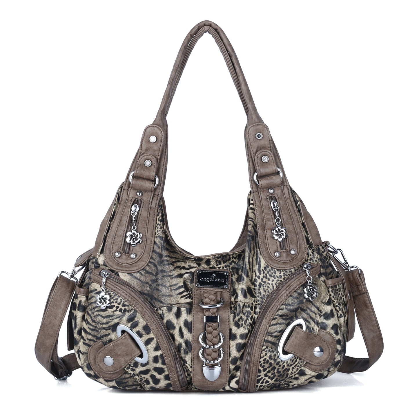 Urban Hobo Shoulder Handbag (Leopard Release)