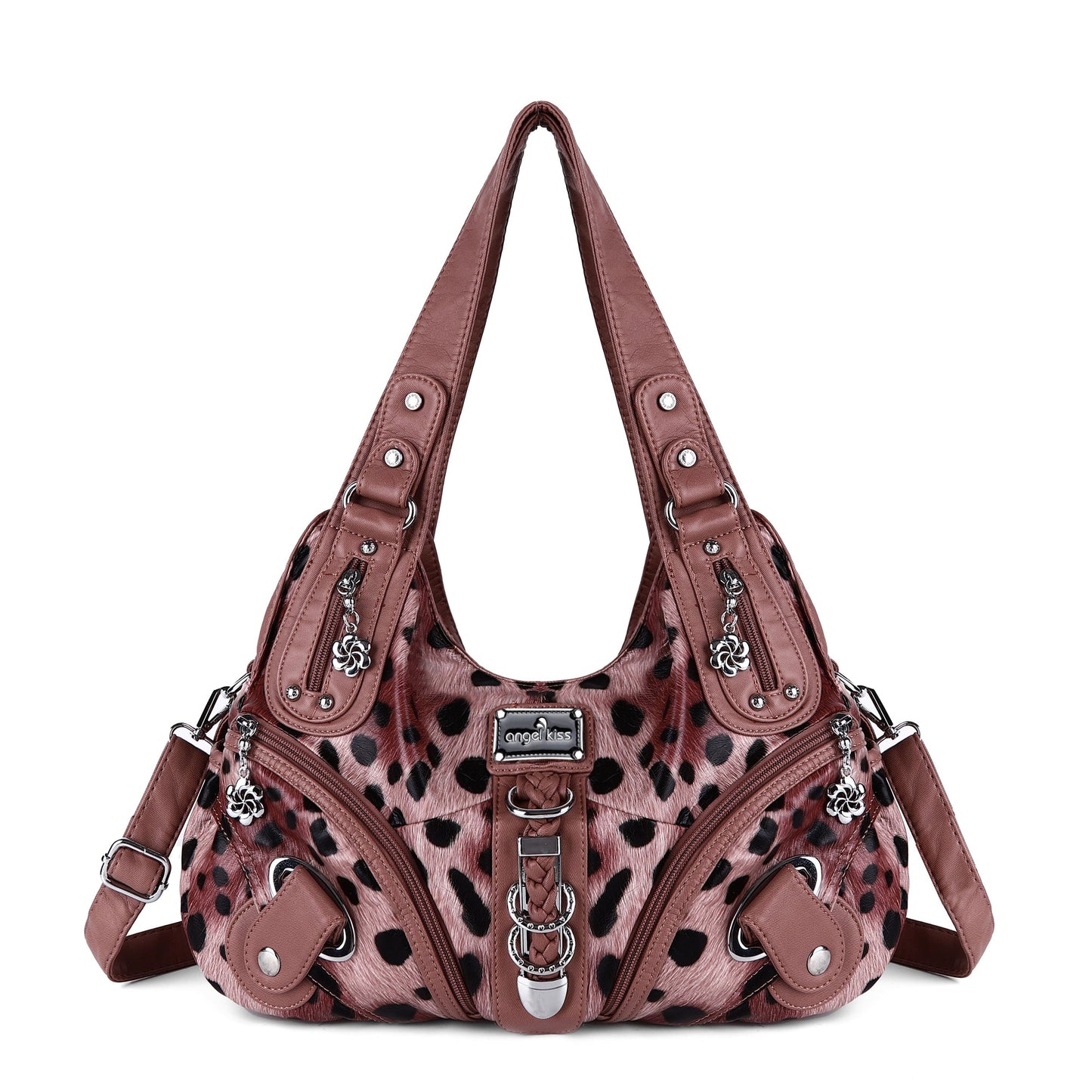 Urban Hobo Shoulder Handbag (Leopard Release)