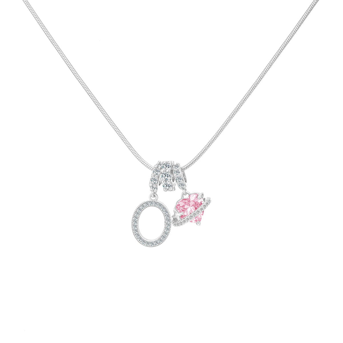 Avora | Initial Heart Necklace