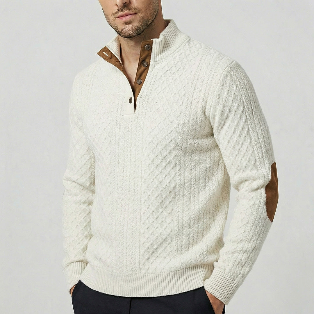 Crown - Classic High Collar Pullover