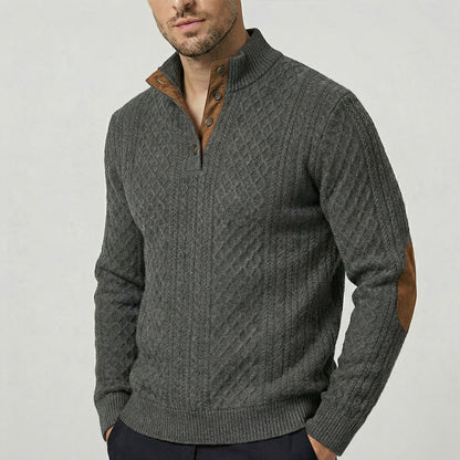 Crown - Classic High Collar Pullover
