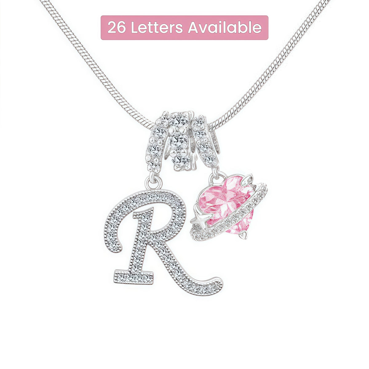 Avora | Initial Heart Necklace