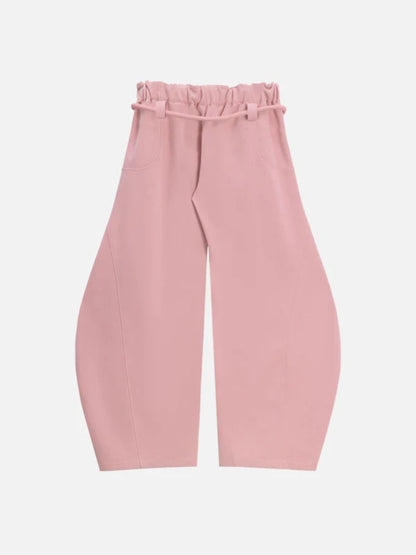 Stripe Baggy Barrel Sweatpants