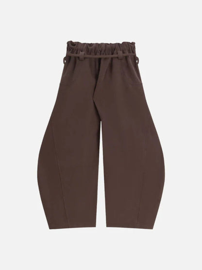 Stripe Baggy Barrel Sweatpants