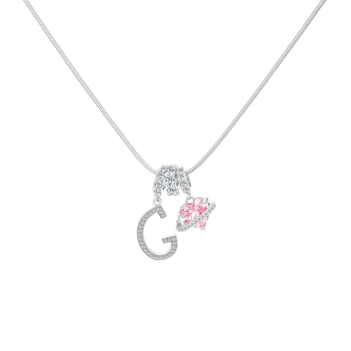 Avora | Initial Heart Necklace