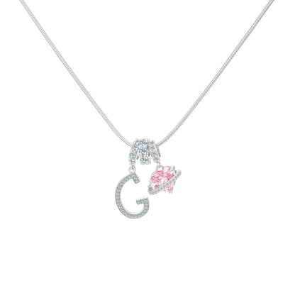 Avora | Initial Heart Necklace