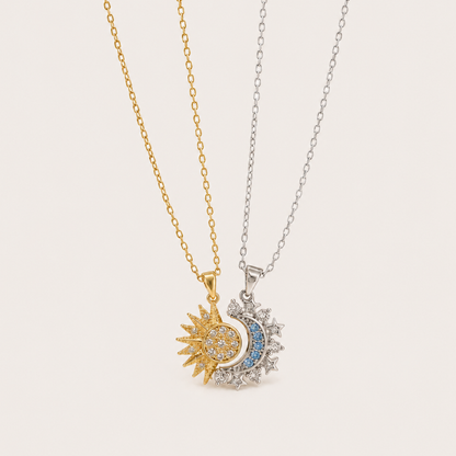 Selora Sun & Moon Necklace Set