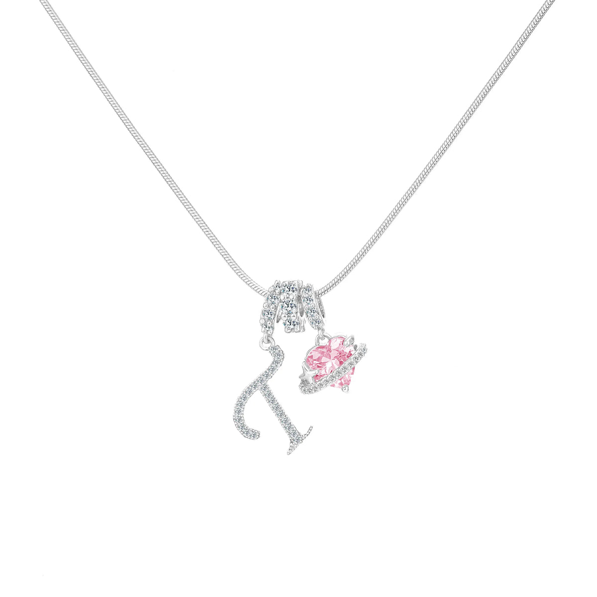 Avora | Initial Heart Necklace