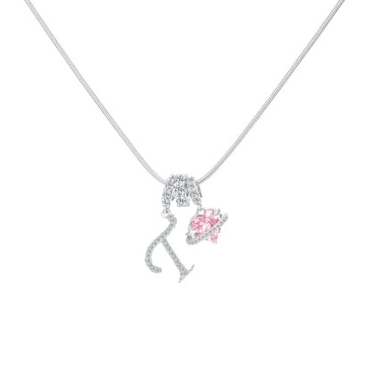 Avora | Initial Heart Necklace