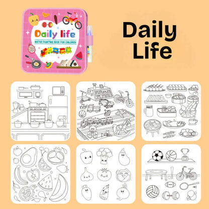Avora™ Montessori Mess-Free Coloring Book
