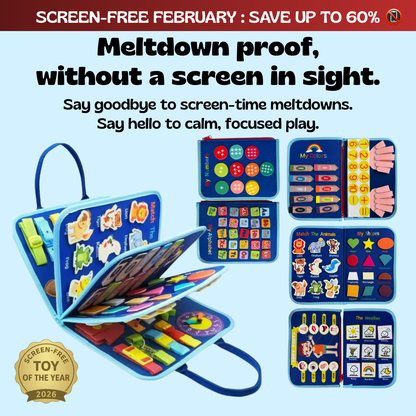 Avora™- Montessori Busy Board