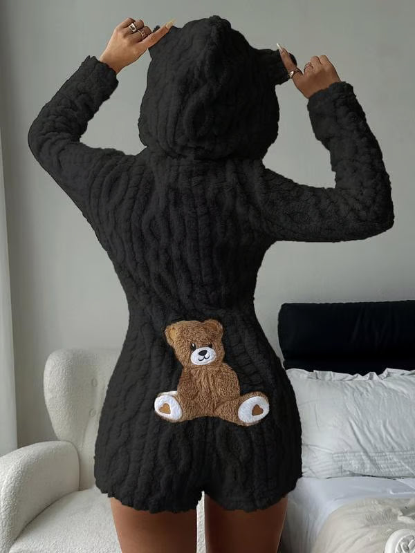 Avora | Teddy Bear Jumpsuit