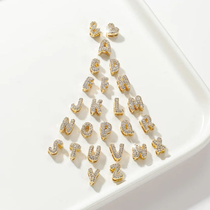 Crystal name necklace
