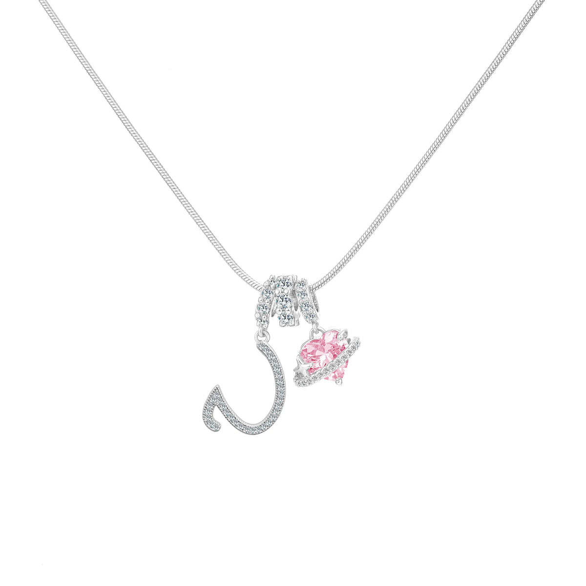 Avora | Initial Heart Necklace
