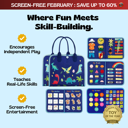 Avora™- Montessori Busy Board