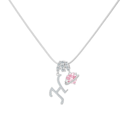 Avora | Initial Heart Necklace
