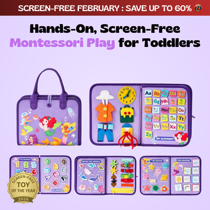 Avora™- Montessori Busy Board