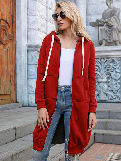 Avora™ Zip-Up Longline Hoodie