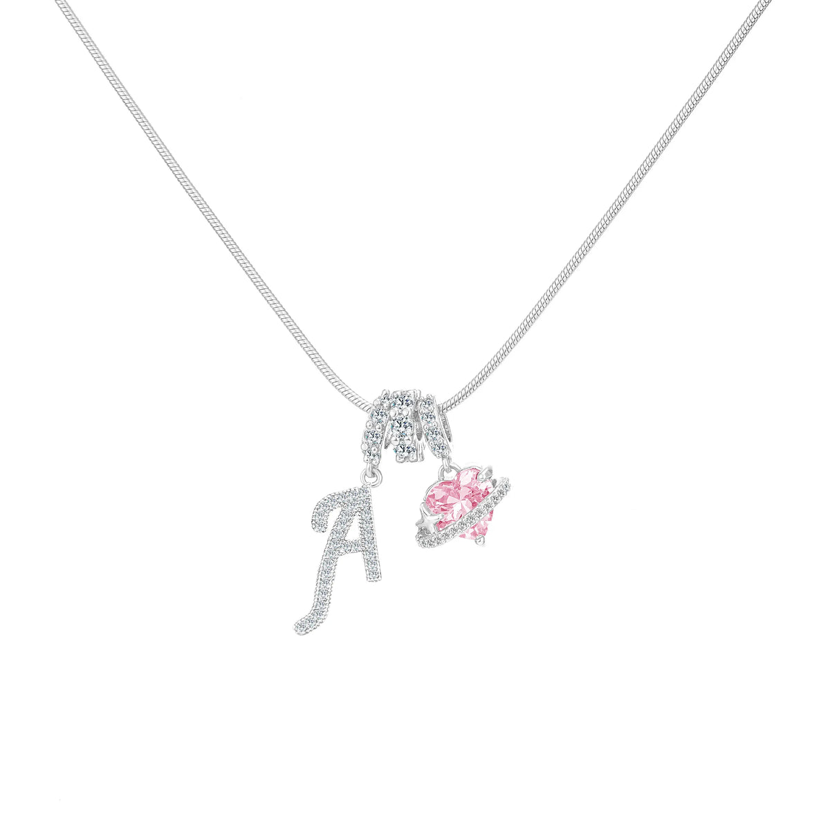 Avora | Initial Heart Necklace