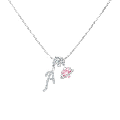 Avora | Initial Heart Necklace