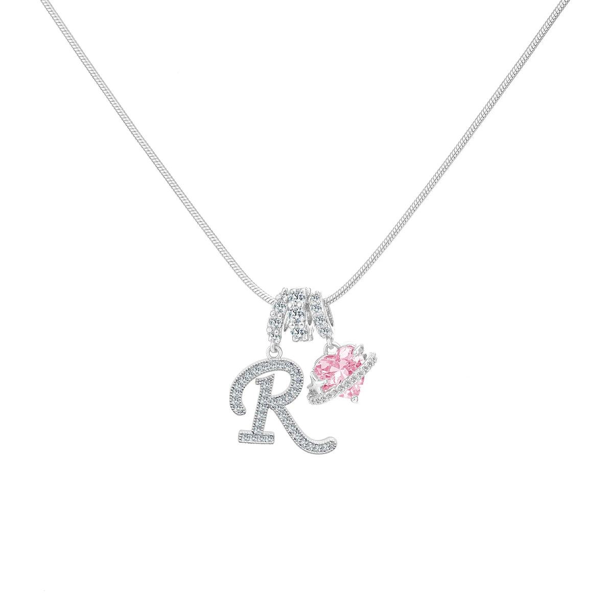 Avora | Initial Heart Necklace