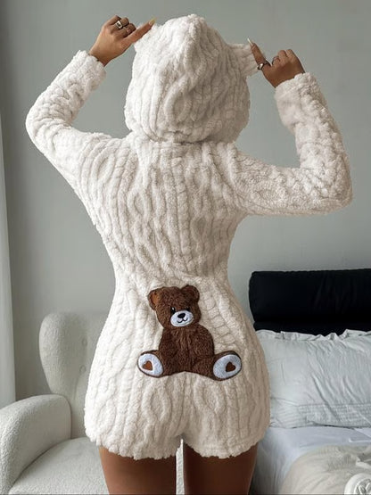 Avora | Teddy Bear Jumpsuit
