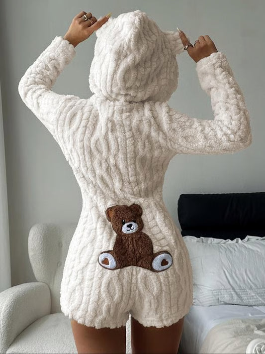 Avora | Teddy Bear Jumpsuit