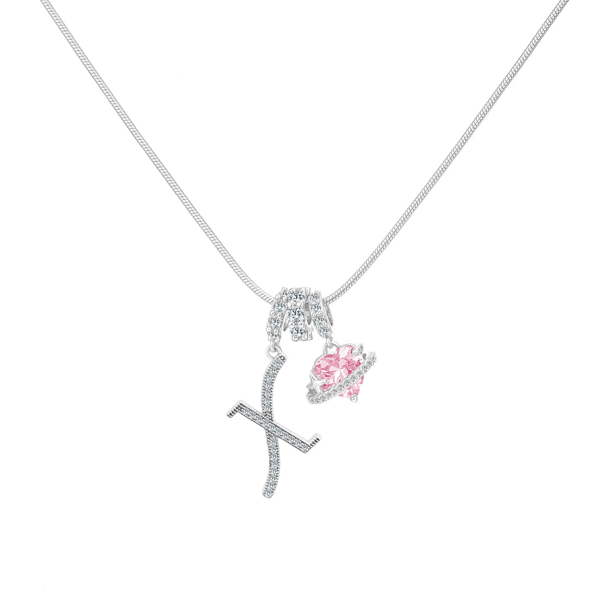 Avora | Initial Heart Necklace