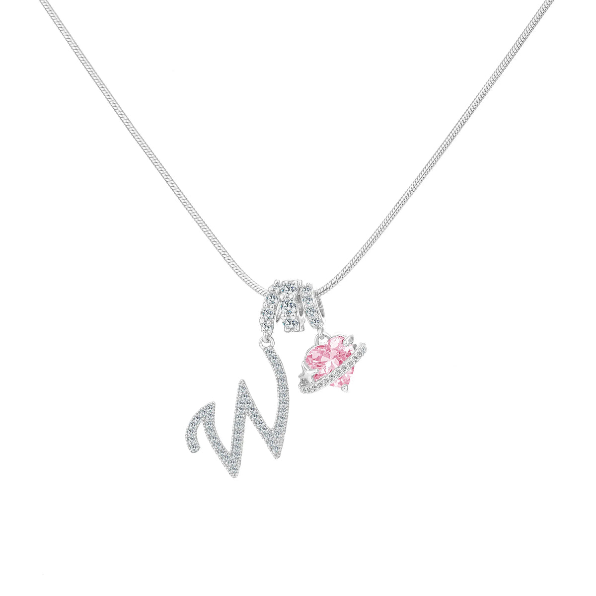 Avora | Initial Heart Necklace
