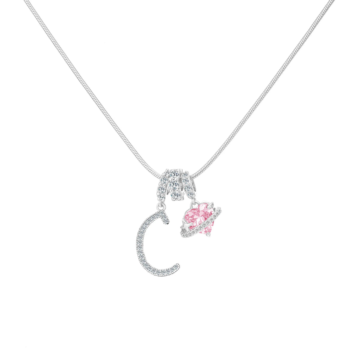 Avora | Initial Heart Necklace