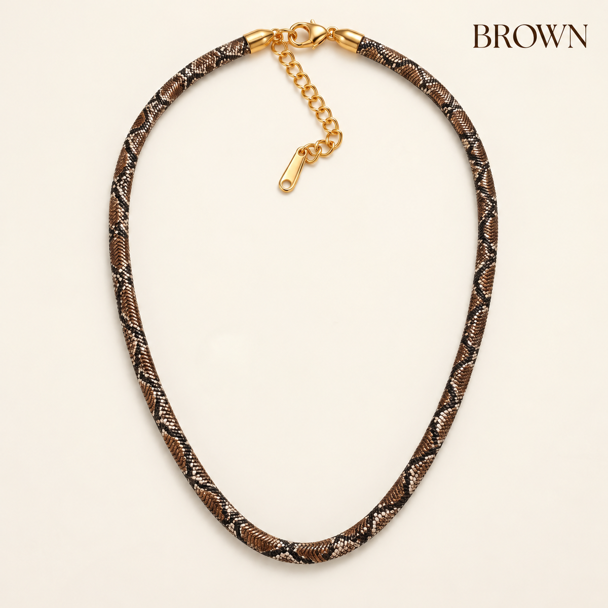 AVORA - SAHARA SERPENT NECKLACE