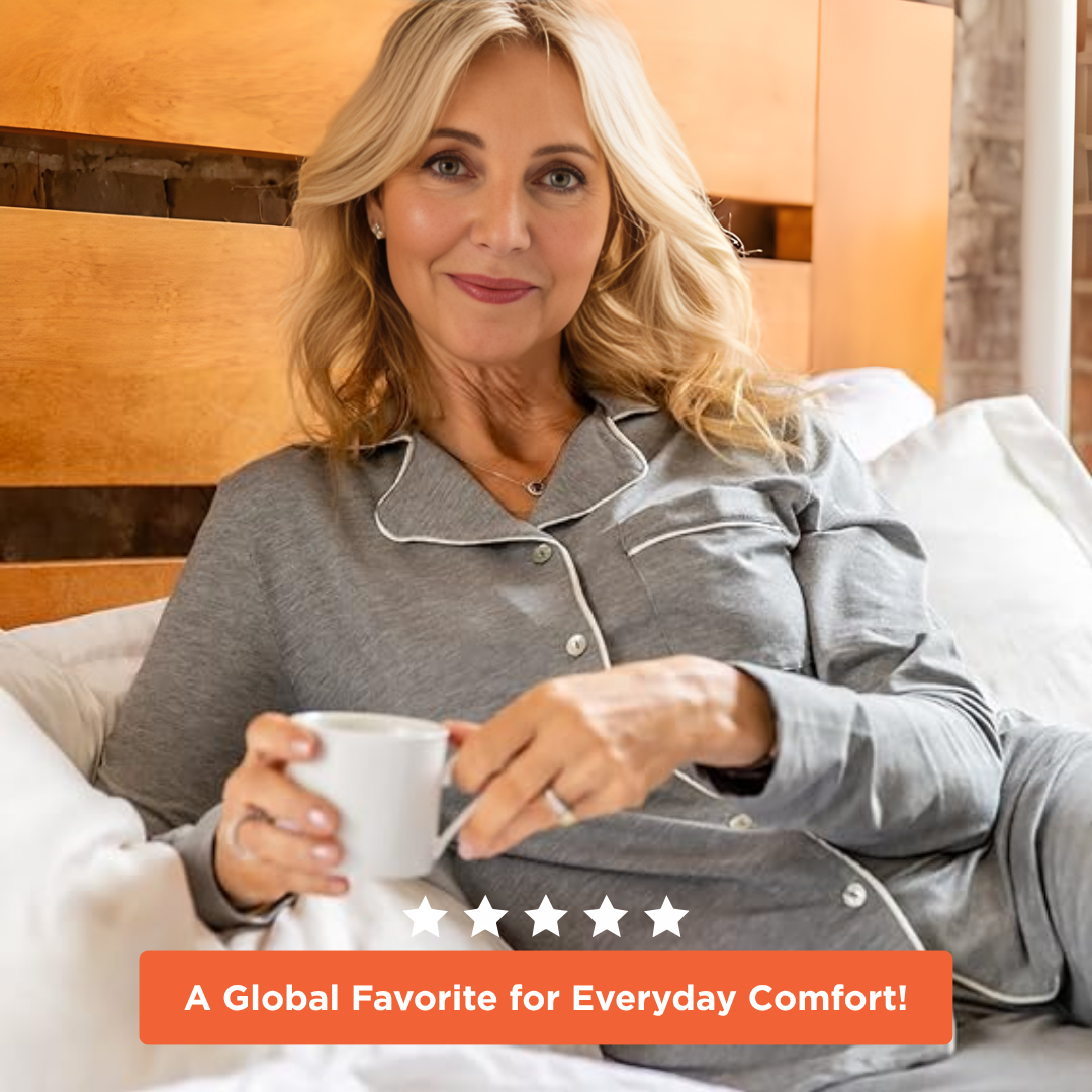 Ceylan Women’s Long Sleeve Pajama Set
