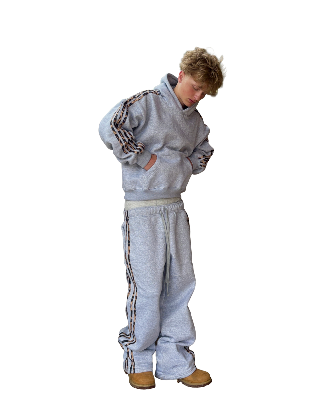 Grey Noíre hoodie