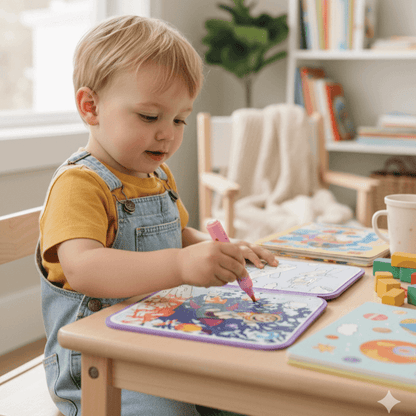 Avora™ Montessori Mess-Free Coloring Book