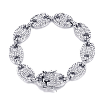 AVORA - LINKED NASSAU BRACELET